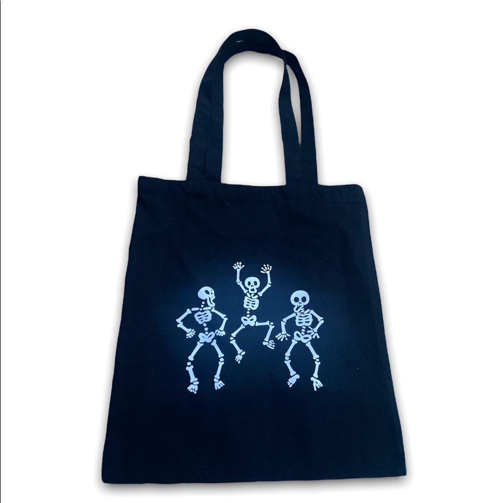 Skeleton Party Tote Bag